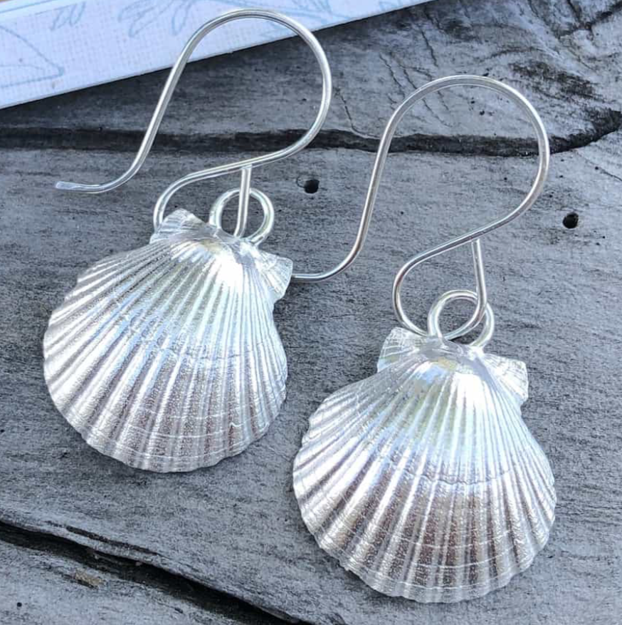 Scallop Shell Earrings