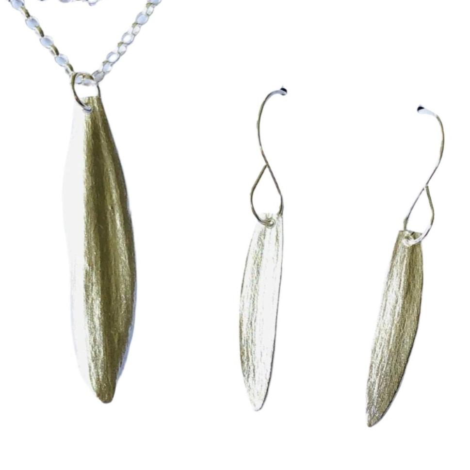 Kauri Leaf Earrings