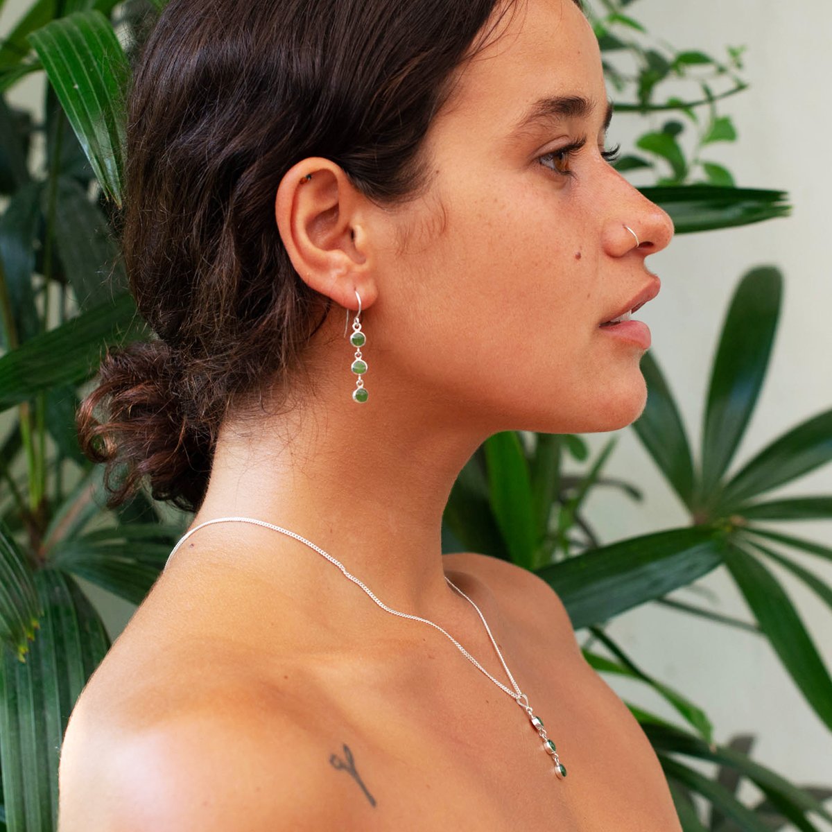 Pounamu 3 Muses Pendant