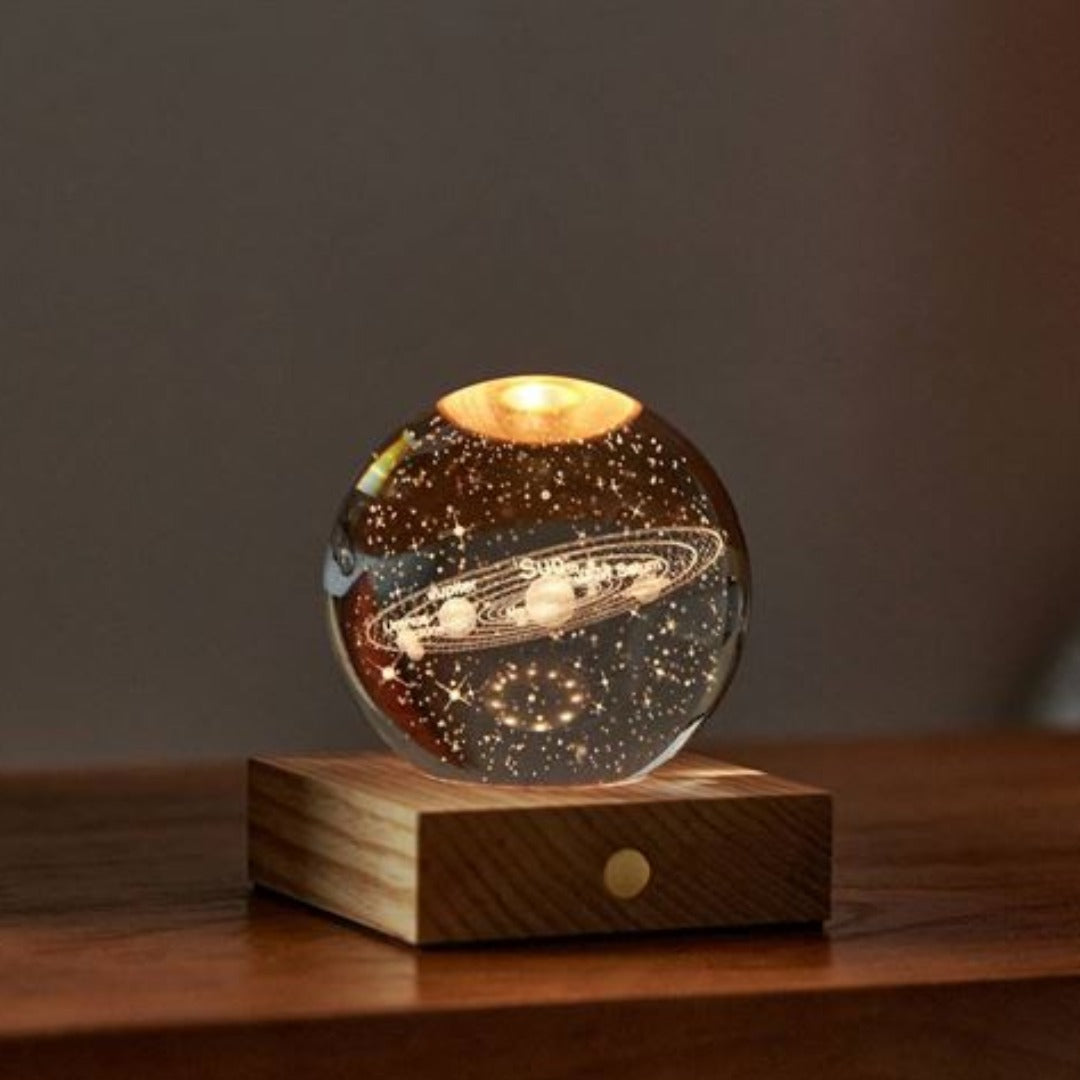 Solar System Crystal Light