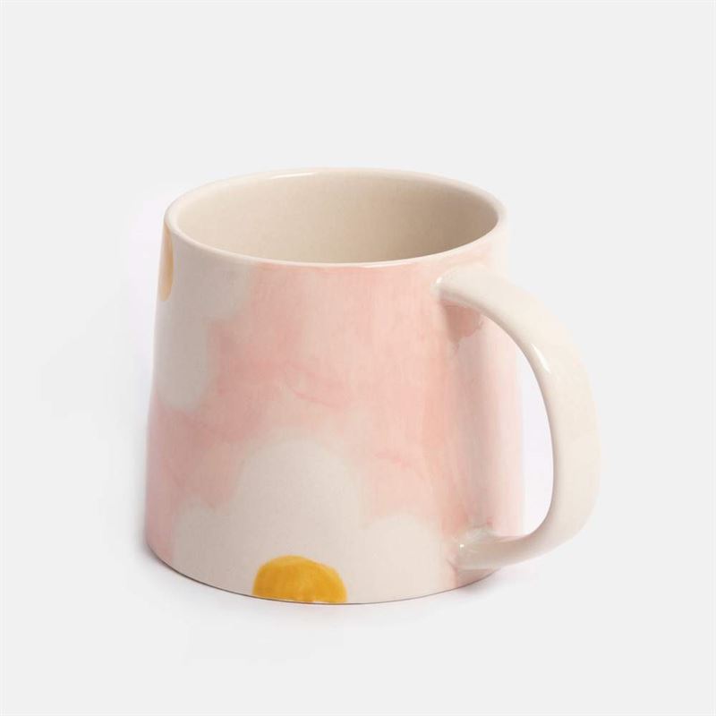 Pink Flower Mug