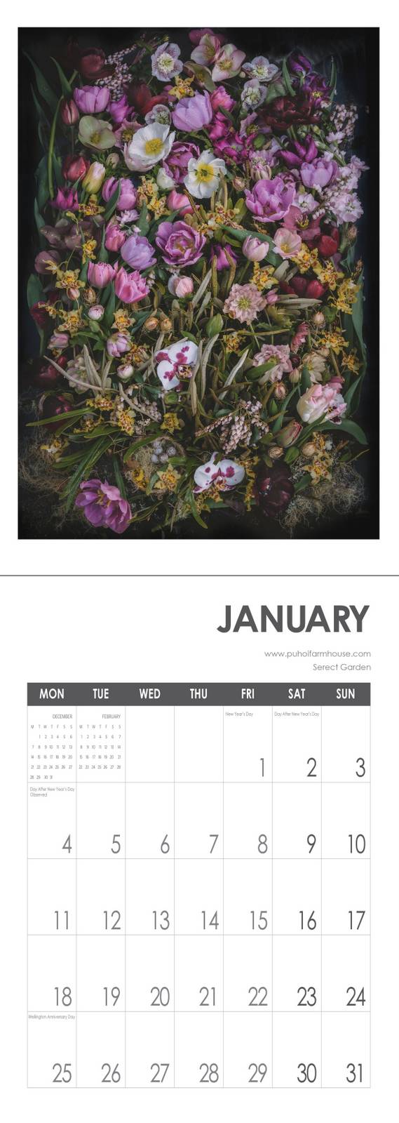 2027 Wall Calendar | Laura Tait