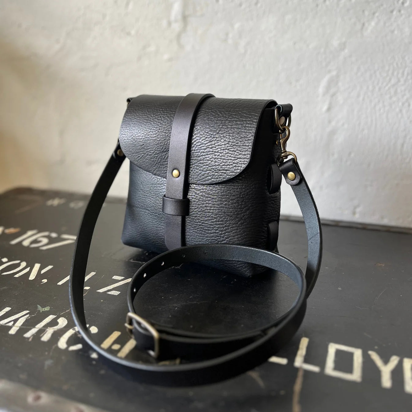 Blake Leather Cross Body Bag | Small