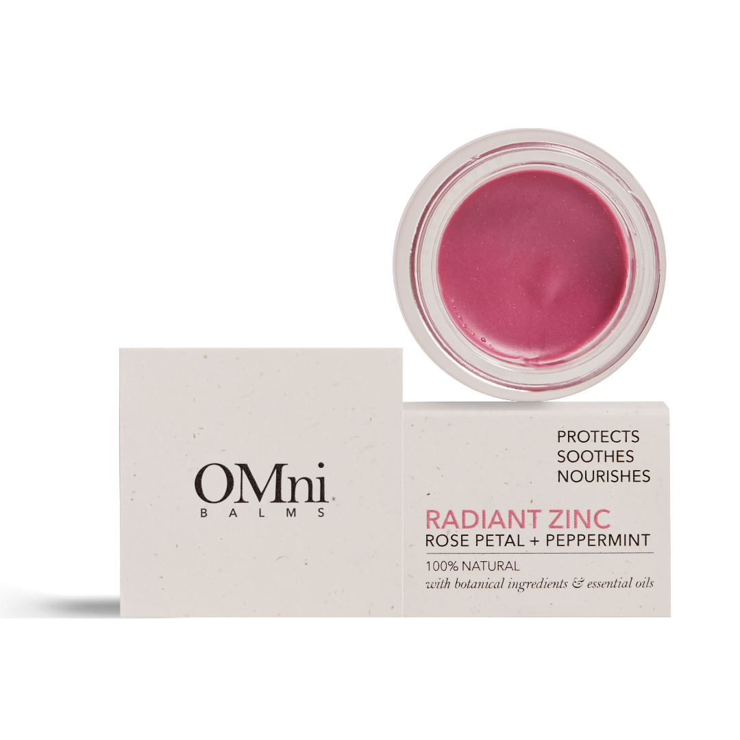 OMni RADIANT ZINC Rose Petal + Peppermint