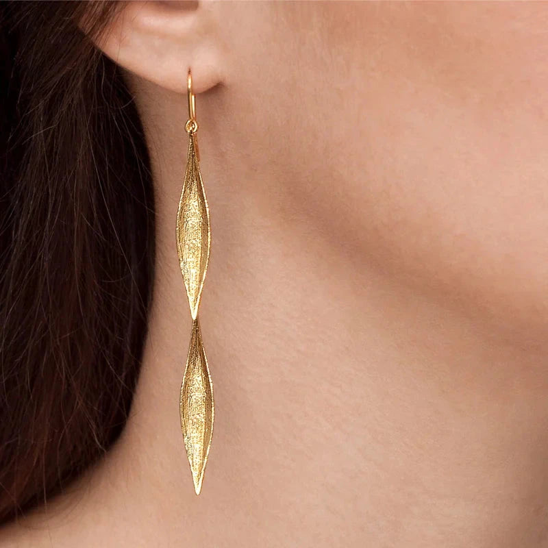 Karohirohi Earrings | Silver & Gold