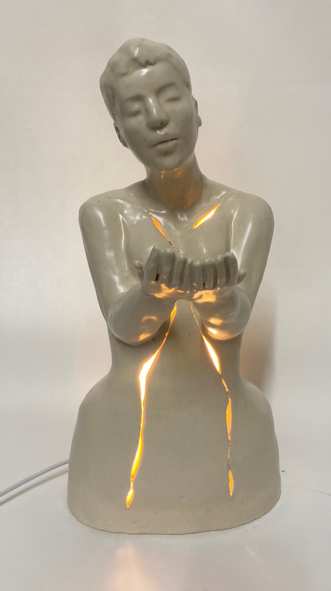 Fragility Light Sculpture White