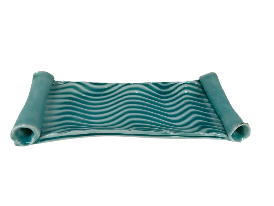 Wave Tray with Scrolls