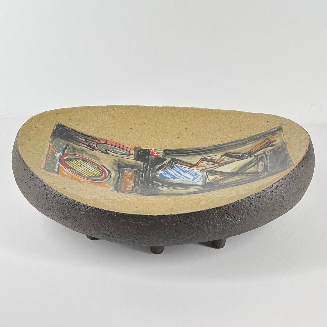 Oval Platter On Legs