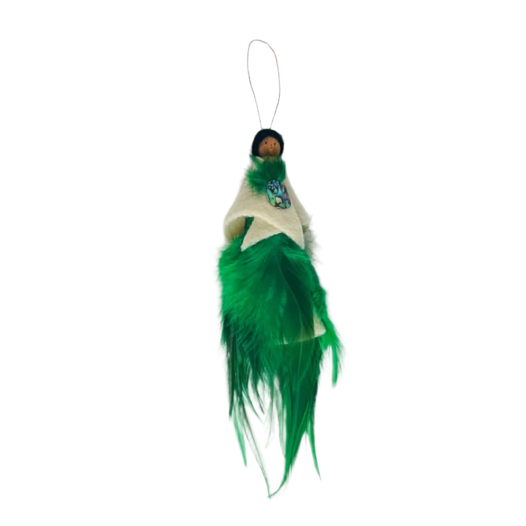Long Feather Peg Dolls