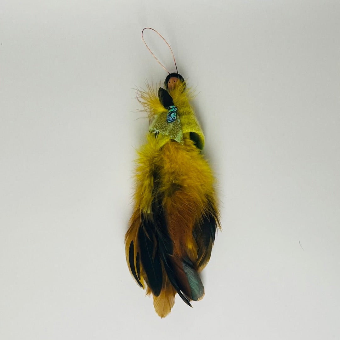 Long Feather Peg Dolls