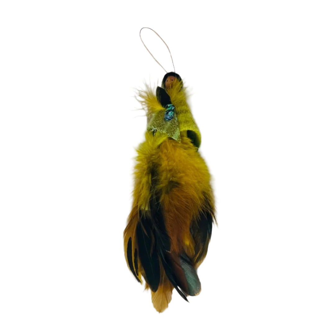 Long Feather Peg Dolls