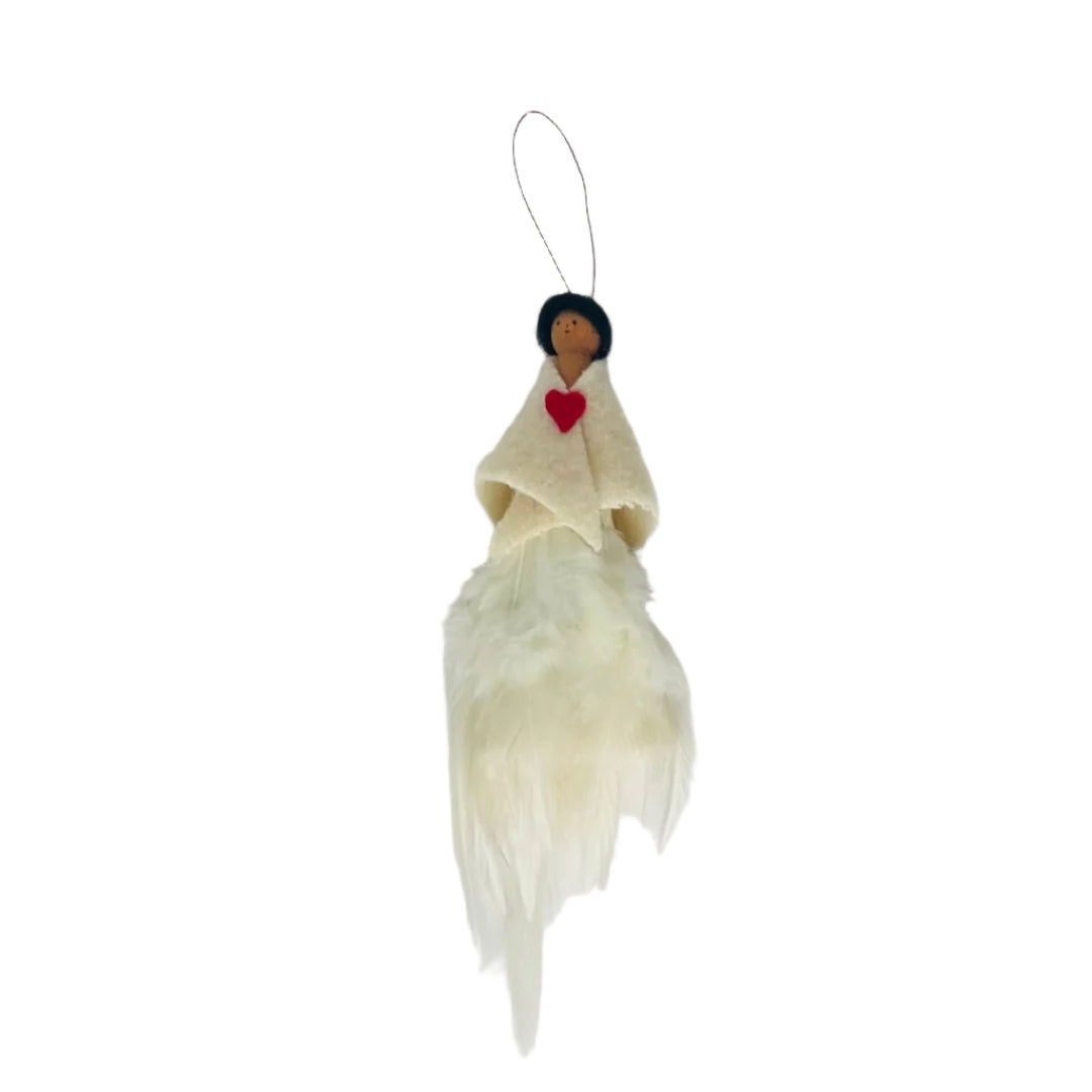 Long Feather Peg Dolls