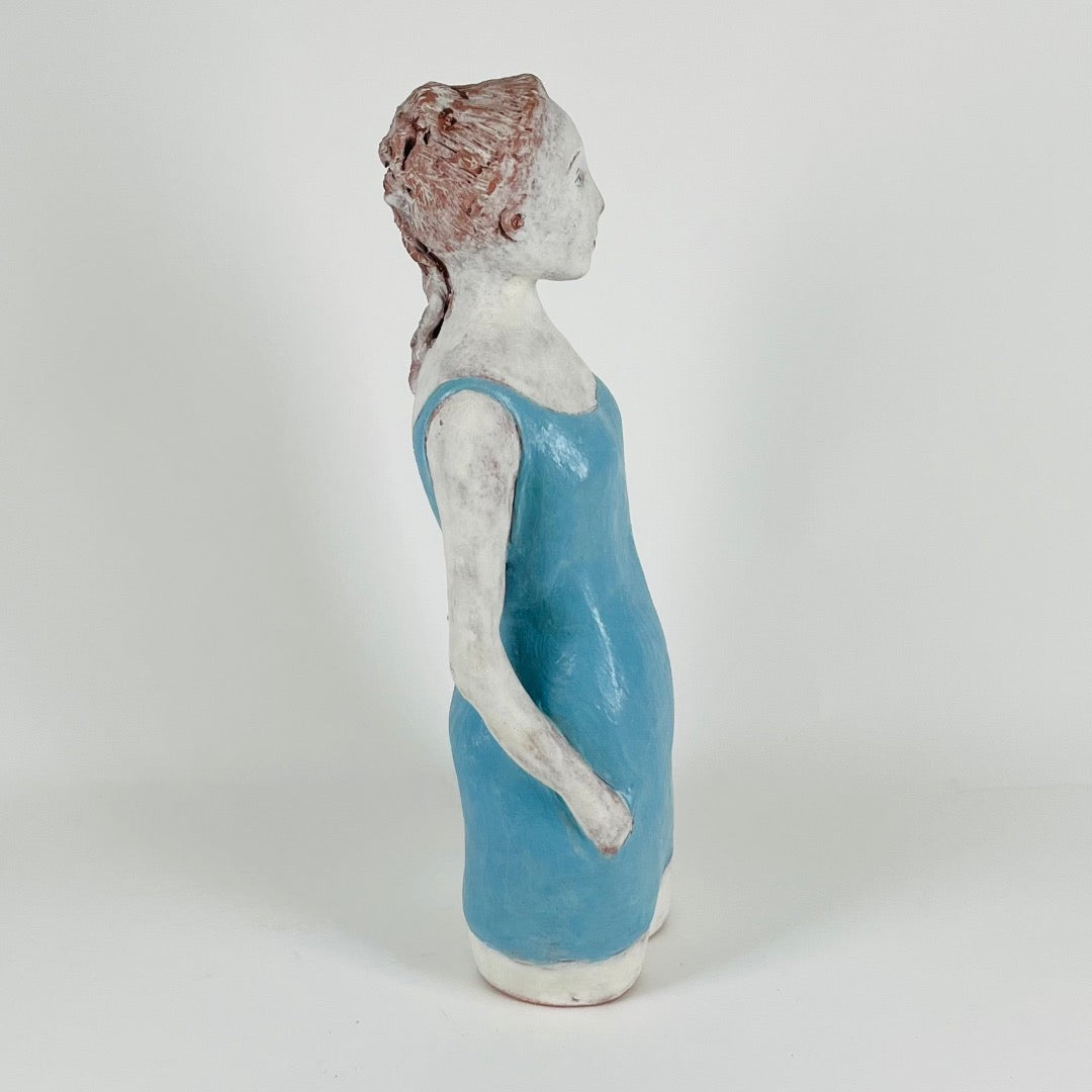 Female Swimmer With Plait