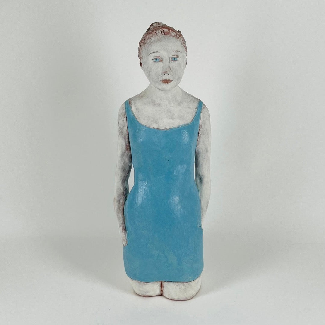 Female Swimmer With Plait
