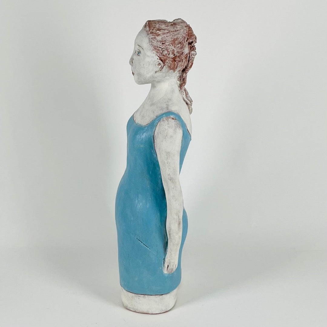 Female Swimmer With Plait