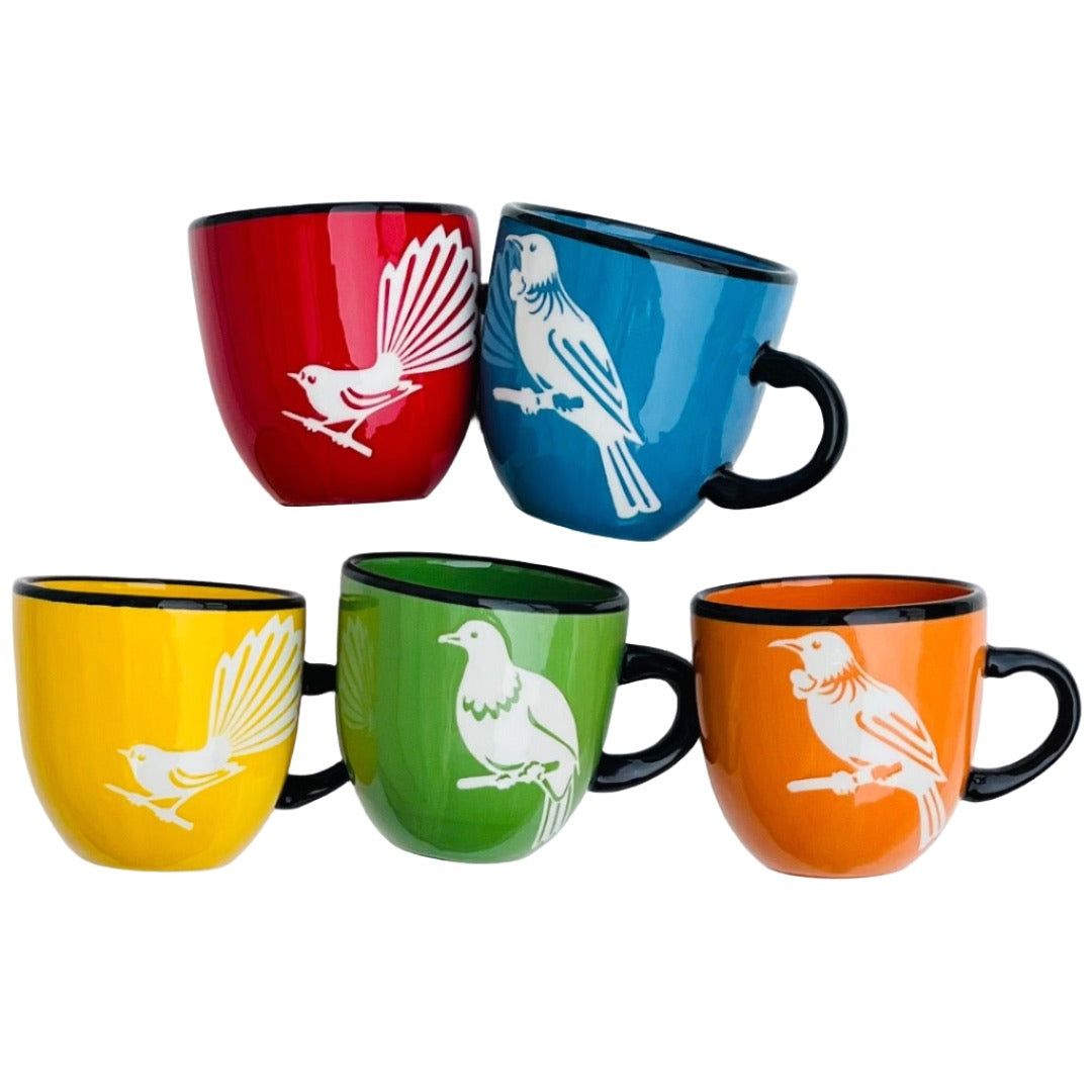 Glazed Kereru Mug