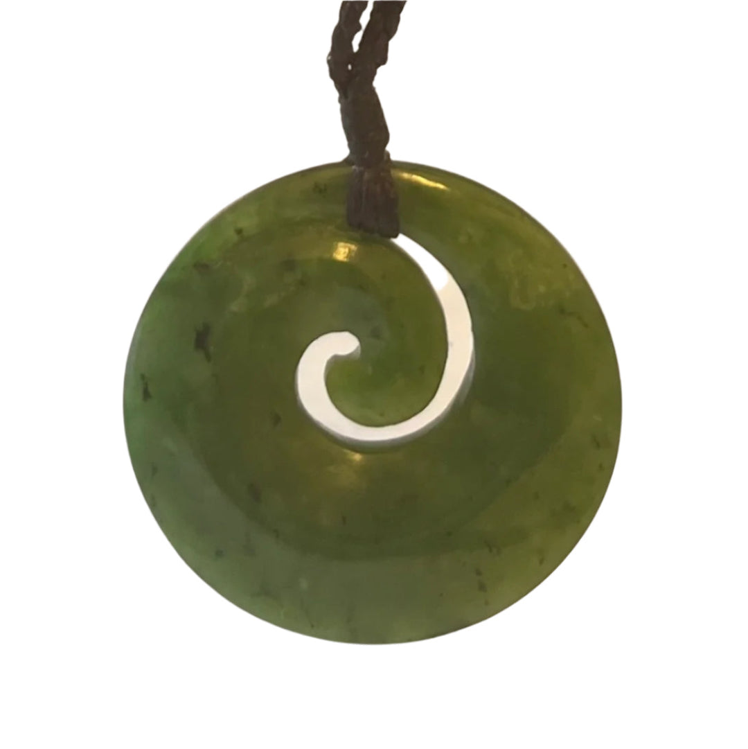 Koru Pounamu Pendant