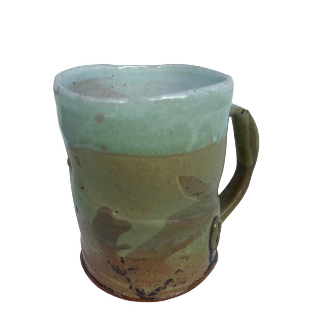 Greeny Brown Leaf Cup