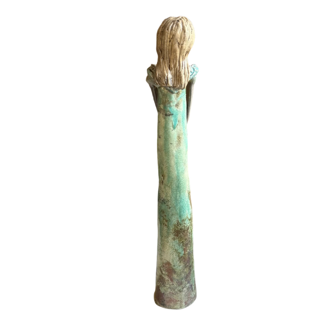 Lady In Black Clay | Gloss Green