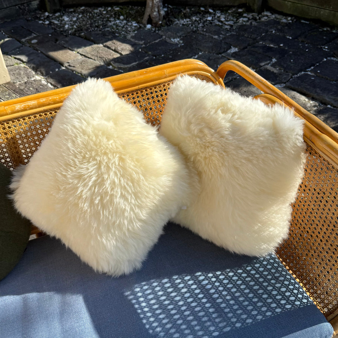 Sheepskin Cushion | 6 Luxurious Colours