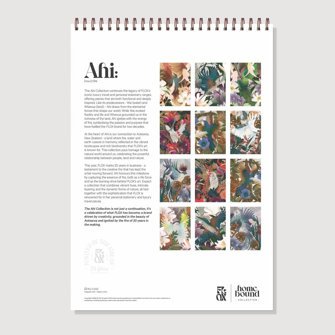 2026 Ahi Wall Calendar