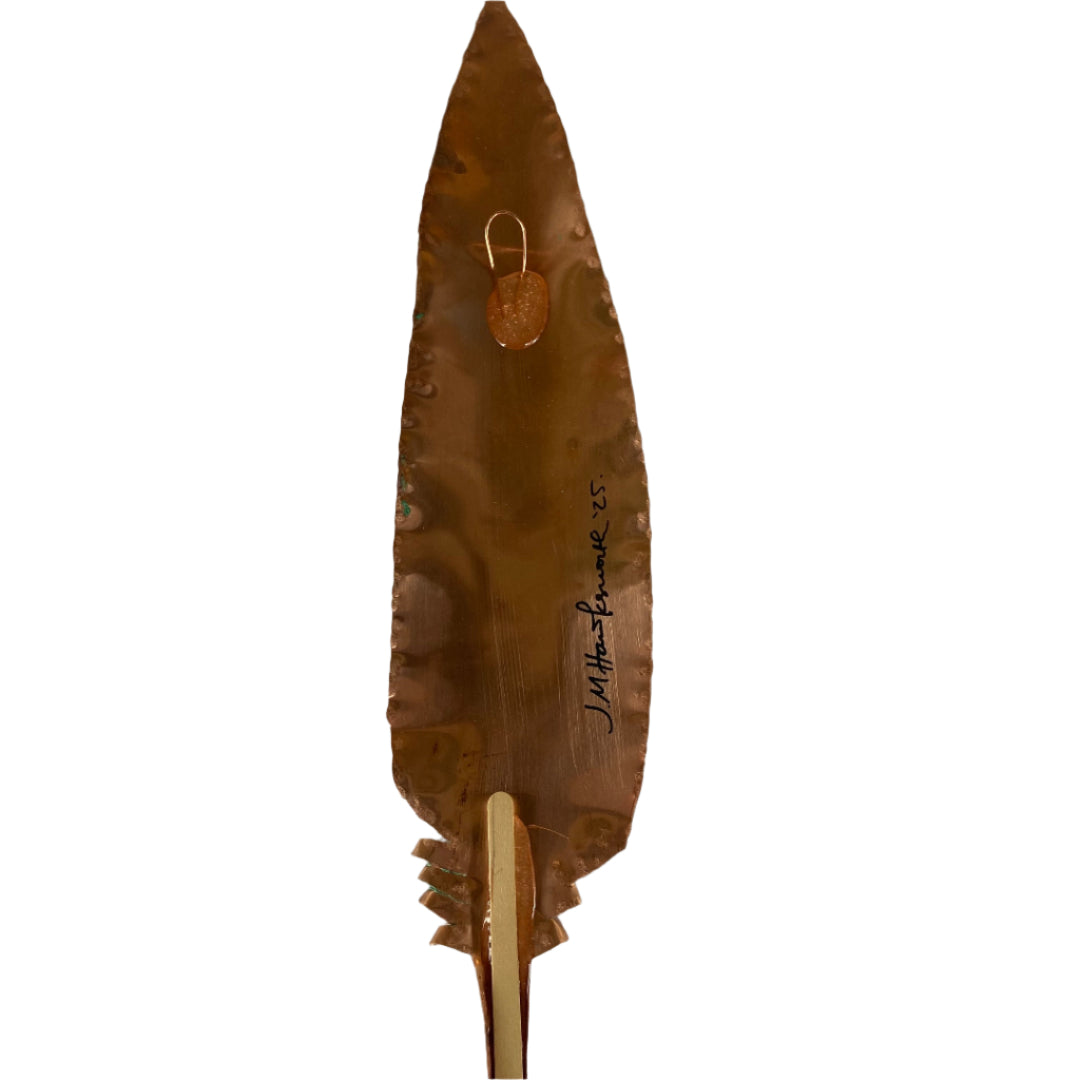 Copper Feather | Tūī On Manuka
