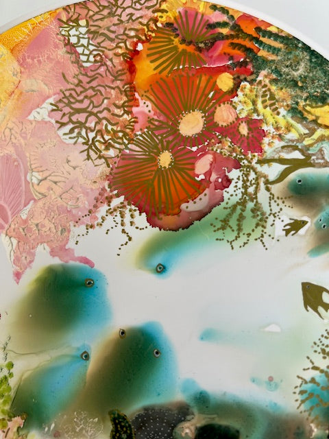 Blue Illusion | Rock Pool Painting