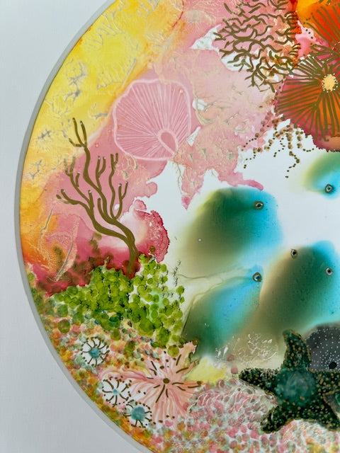 Blue Illusion | Rock Pool Painting