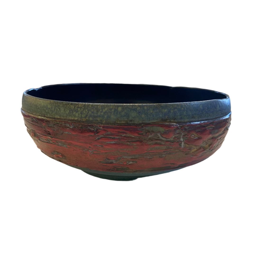 Shallow Bowl Blue | Red | Blue