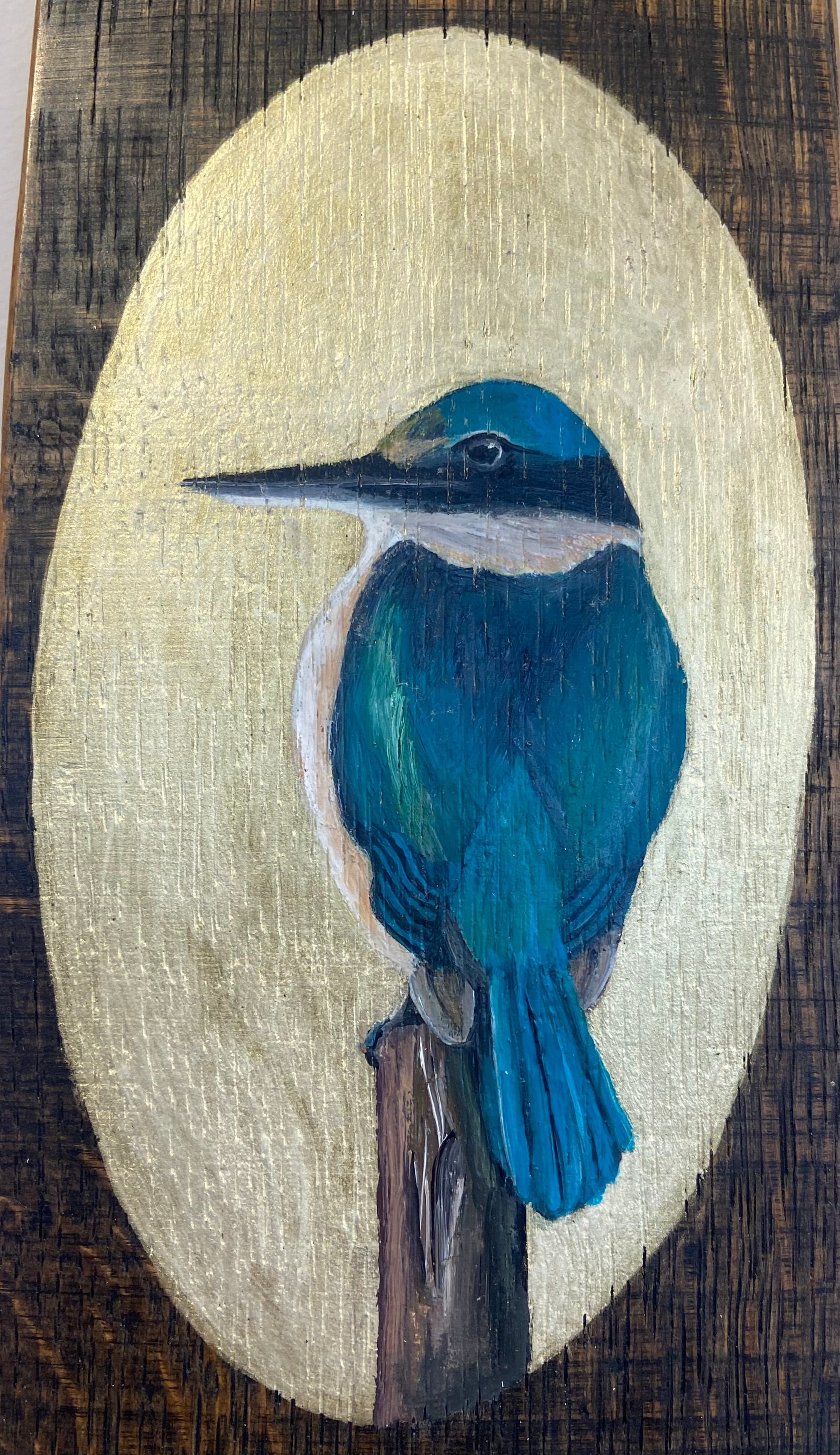 Kotare | Wide Stave Wall Art