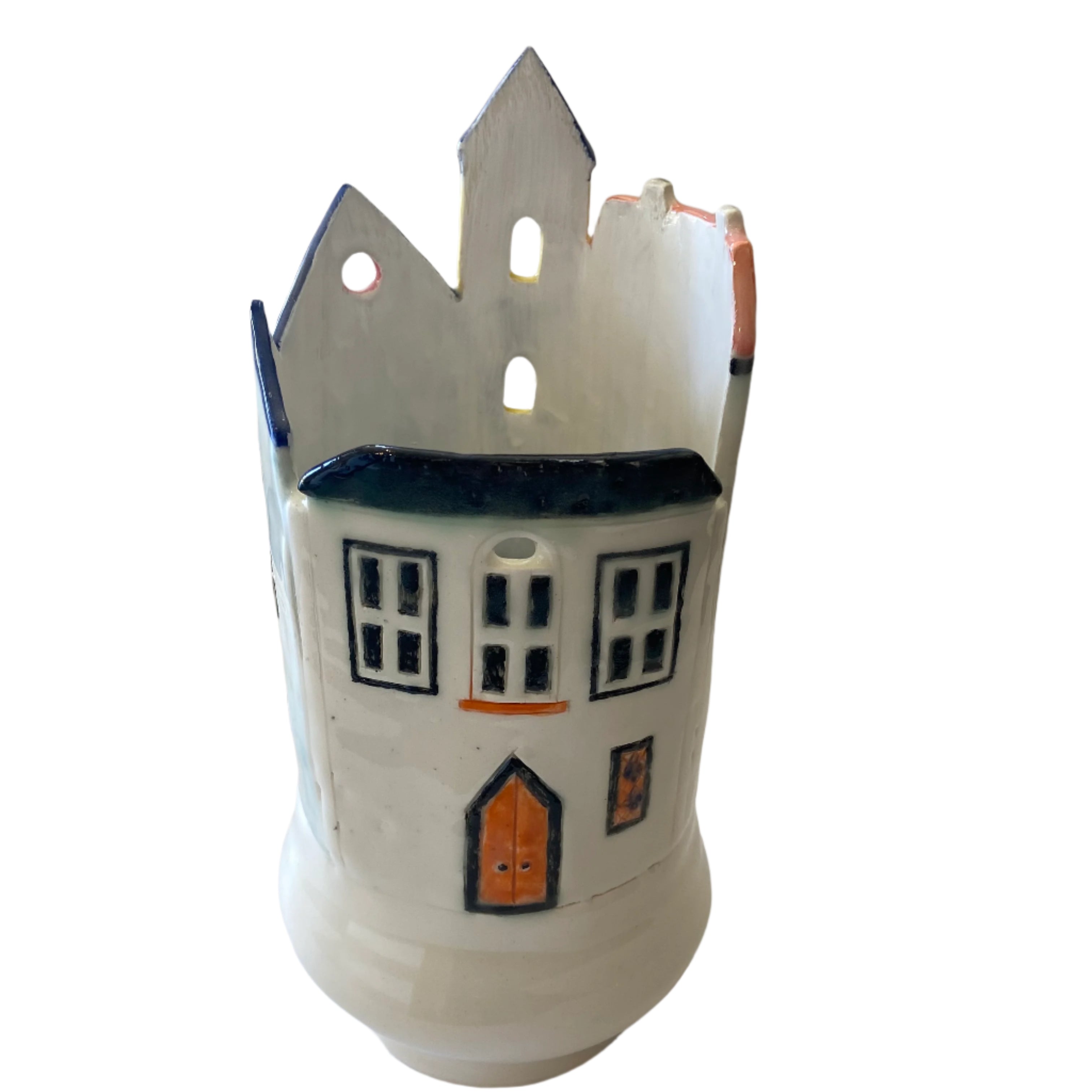 Ceramic Tall Baltic Village Tower