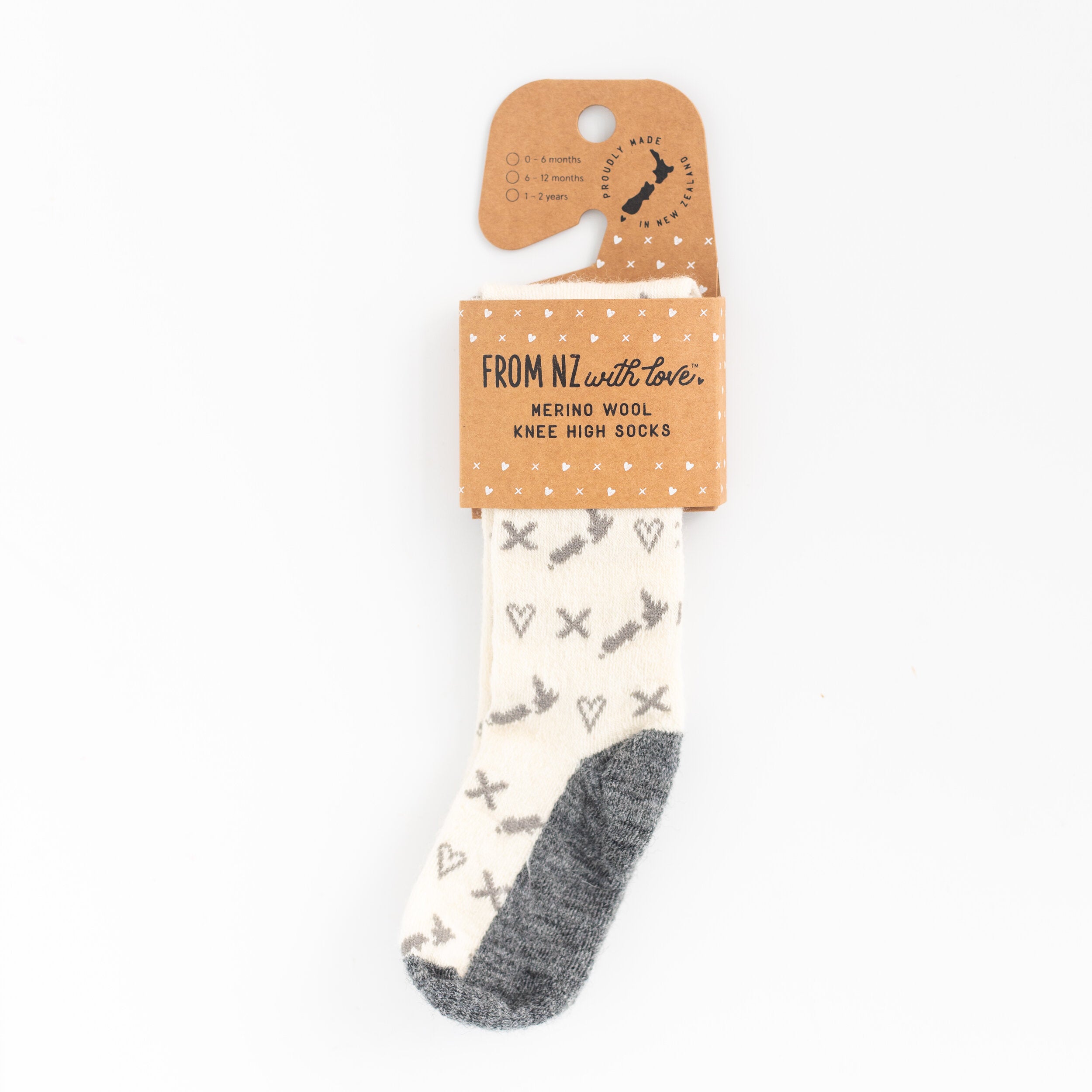 Baby To Toddler Merino Knee High Socks