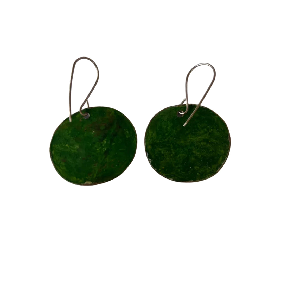 Dot Disc Earrings