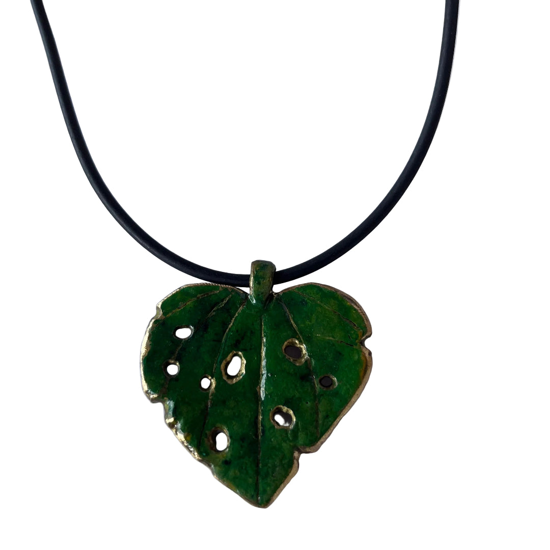 Kawakawa Leaf Pendant