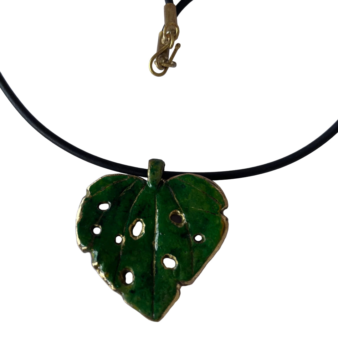 Kawakawa Leaf Pendant