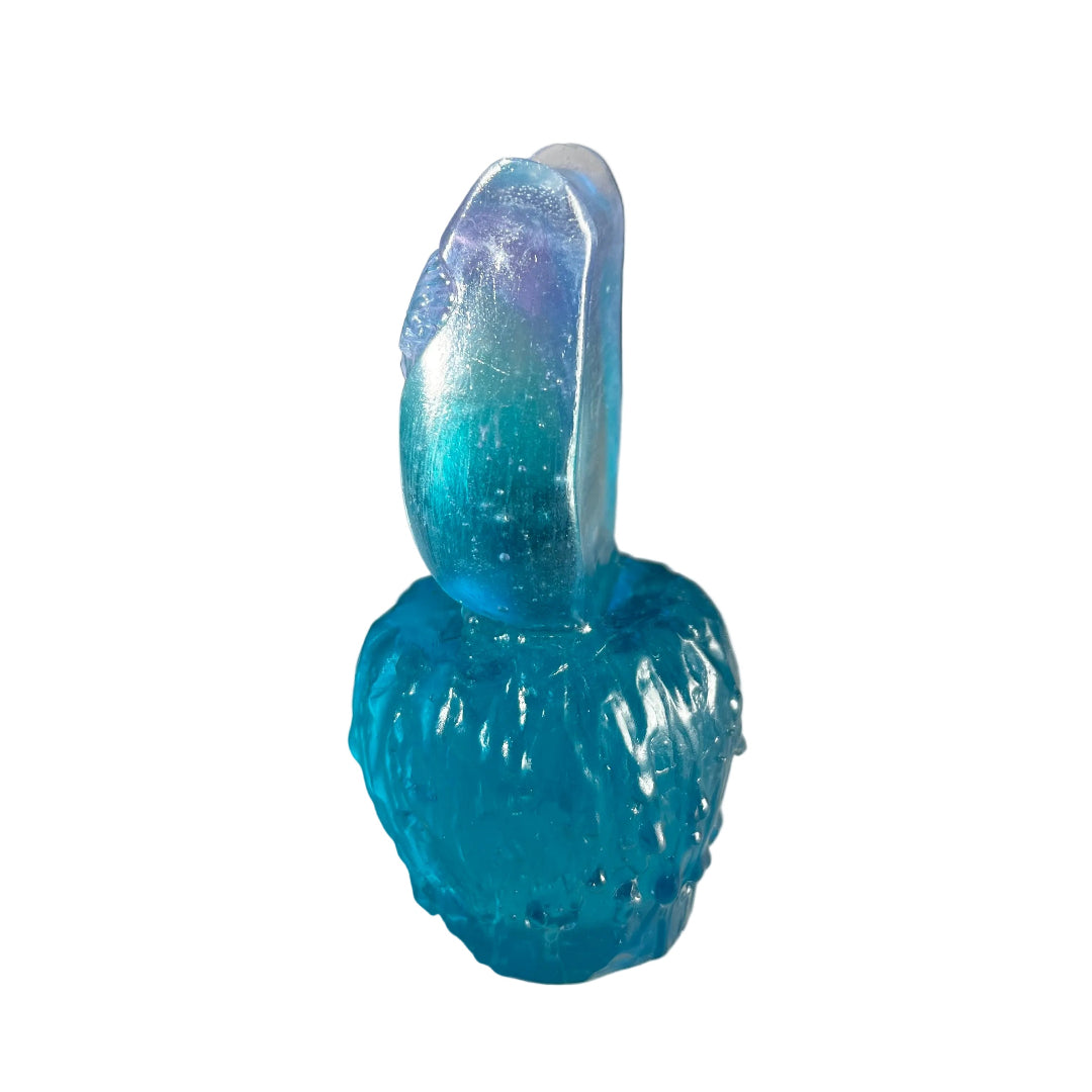Clarity | Small Blue Ombre Glass Owl