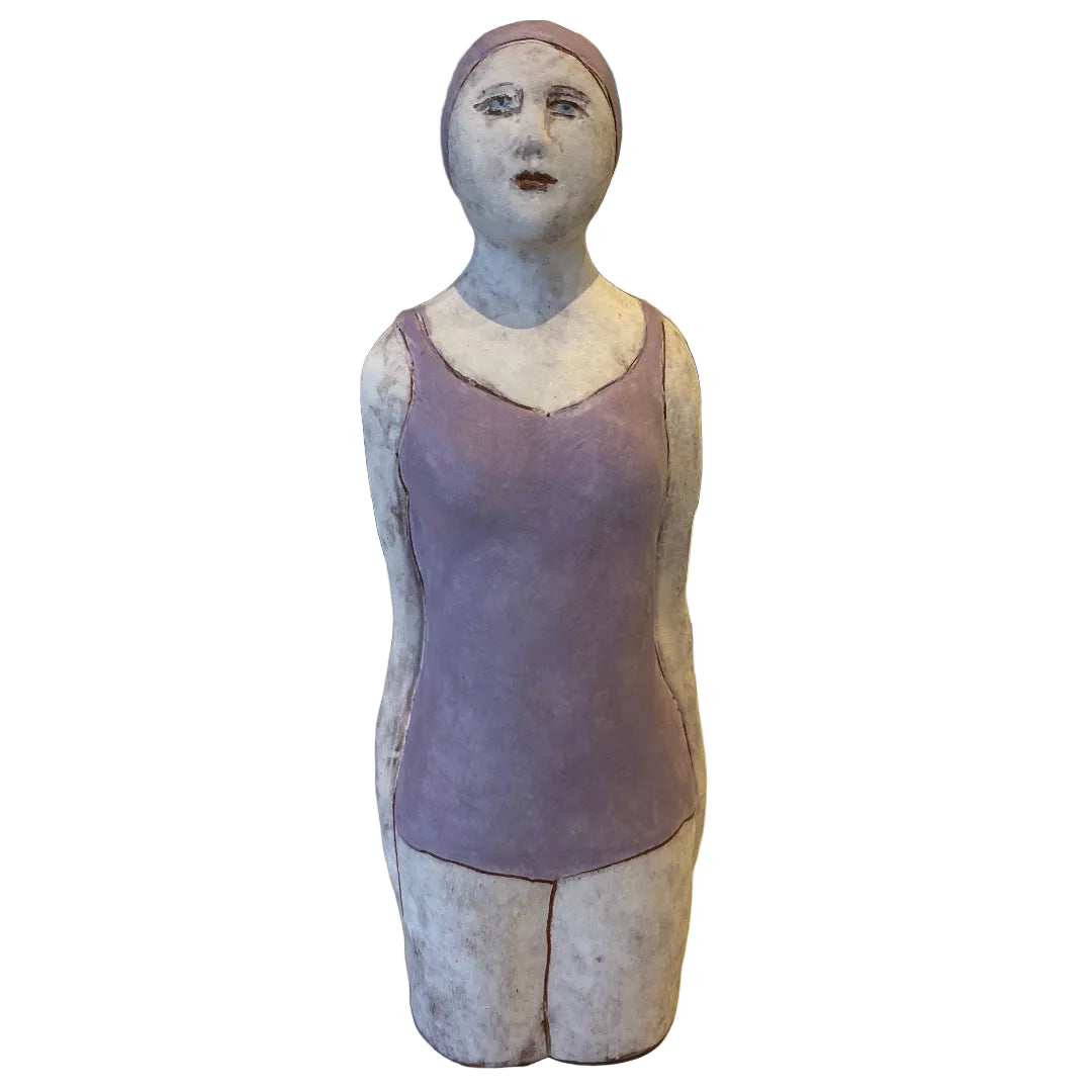 Female Swimmer In Lilac