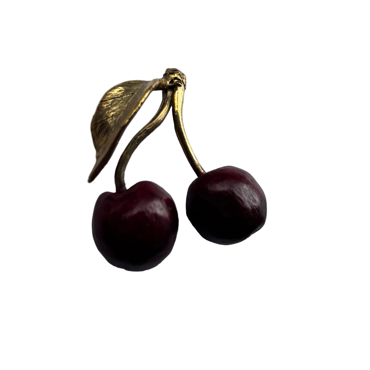 Cherries Bronze Miniature