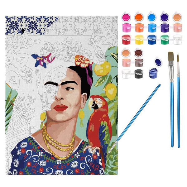 Frida Paint By Numbers Kit Set