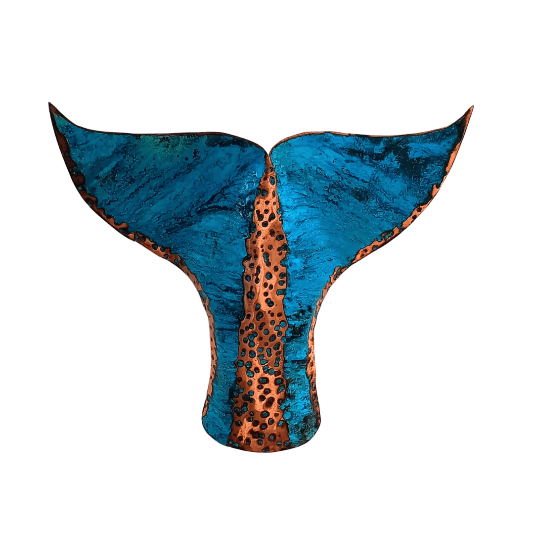 Copper Whale Tail | Large Blue