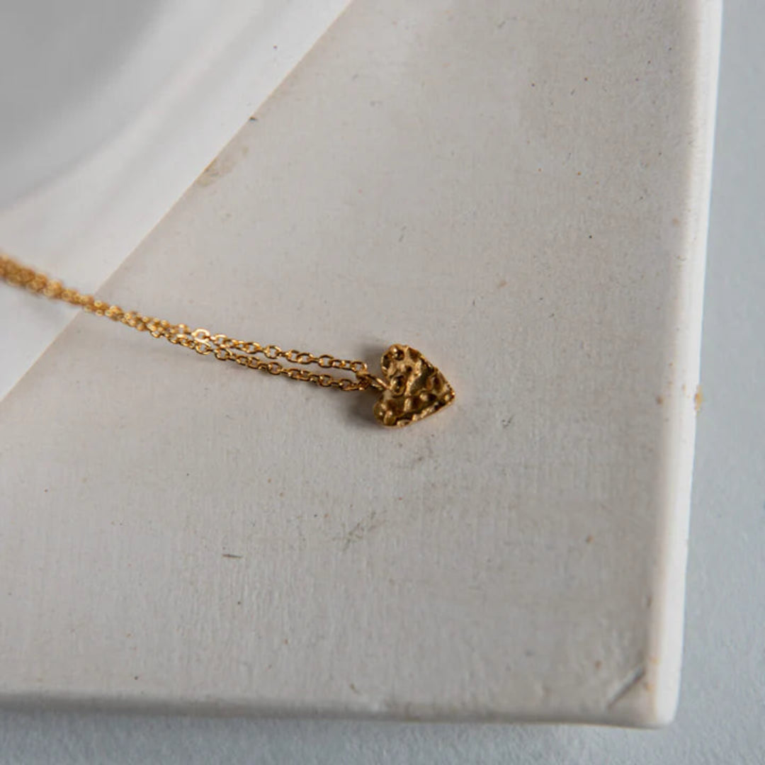 Lace Mini Heart Necklace