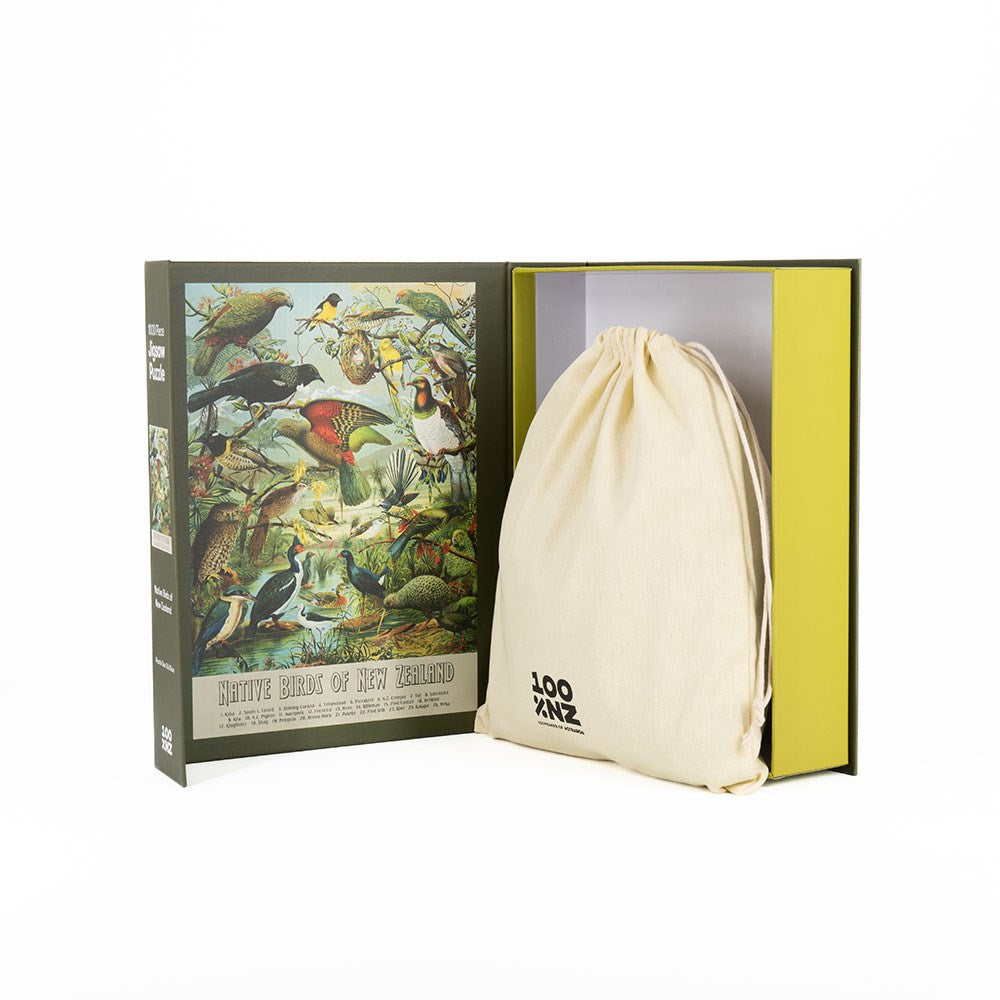 Native Birds Of New Zealand Jigsaw Puzzle