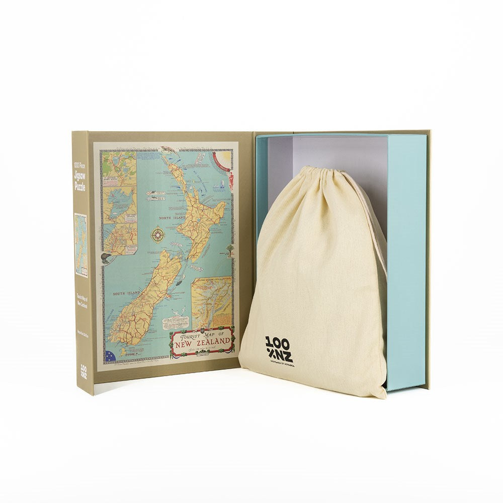 Tourist Map Of NZ 1000 Pce Jigsaw Puzzle