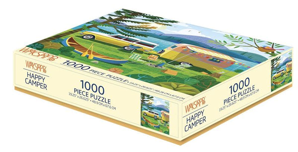 Happy Camper 1000 Ice Jigsaw Puzzle