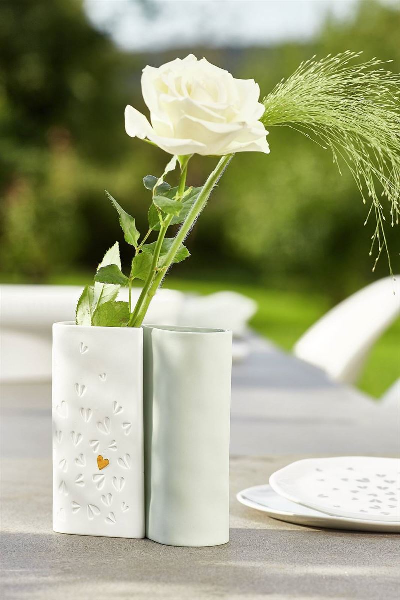 Hearts Vase Set | 2 Pce
