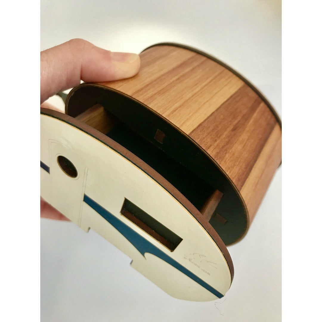 Free As Road Trip Caravan Jewellery Box