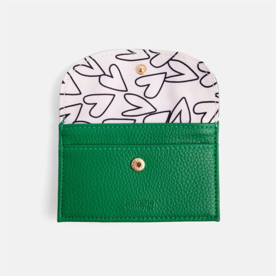 Green Coin Purse & Card Holder