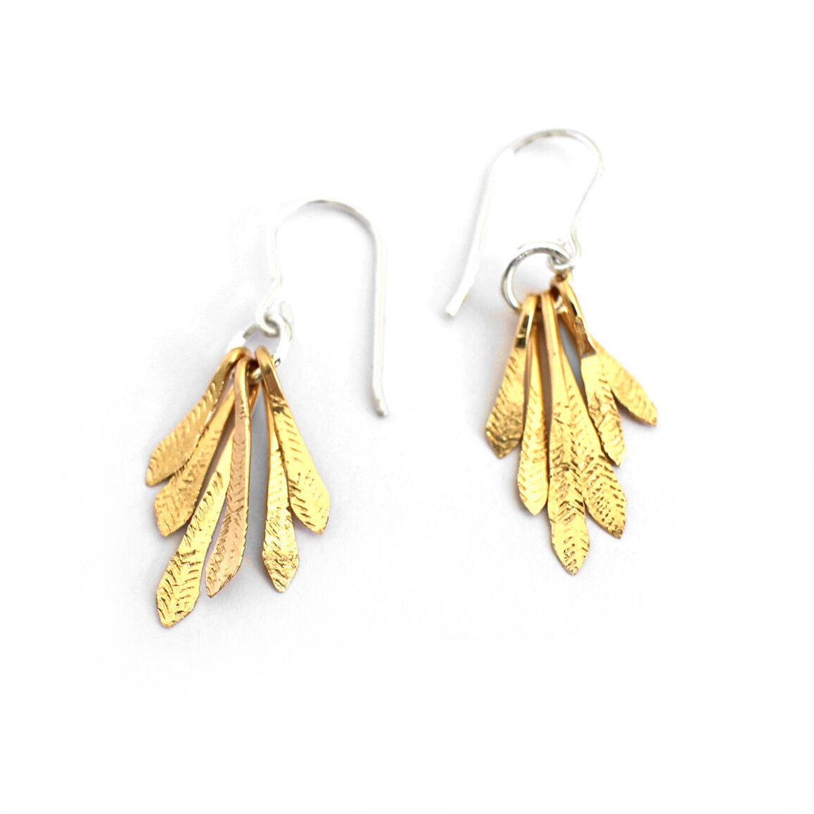 Flutter Drop Earrings | Gold Fill