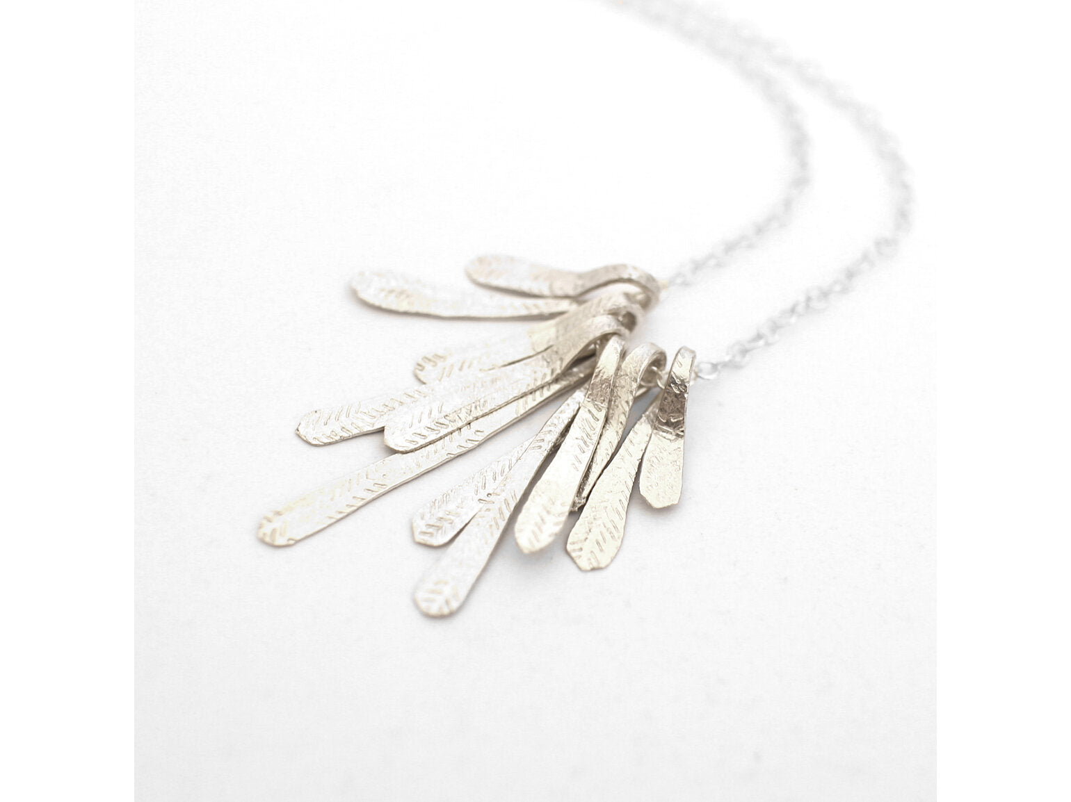 Flutter Necklace | Sterling Silver