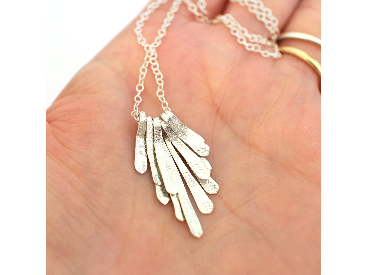 Flutter Necklace | Sterling Silver